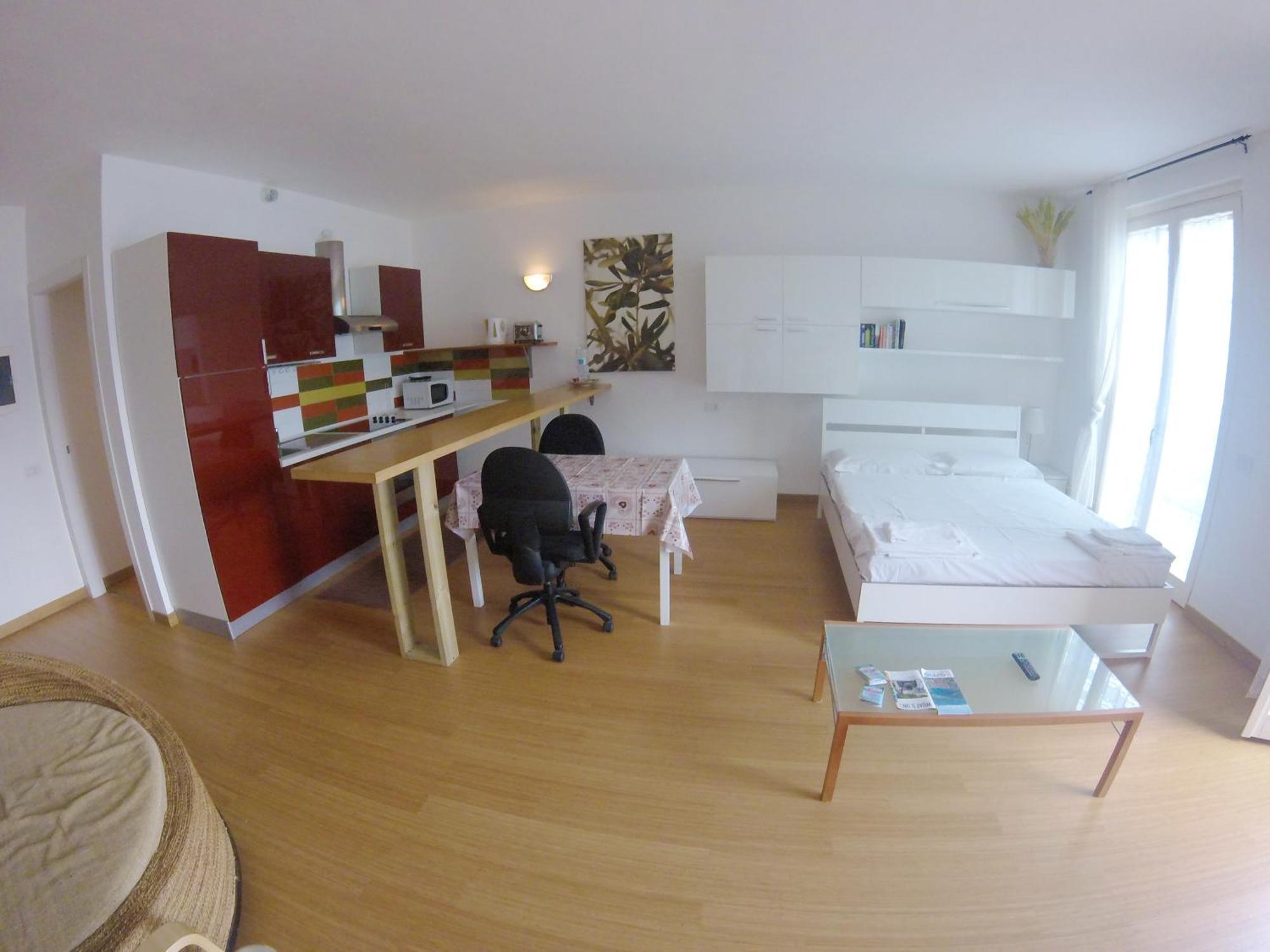 Studio Apartment Open Space With Terrace Ардженьо Экстерьер фото